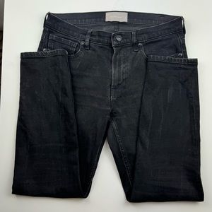 EVERLANE Black Mid‎ Rise Skinny Ankle Jeans Size 28